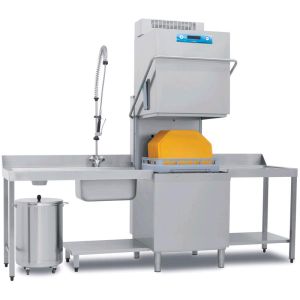 ELETTROBAR Durchschub-Geschirrspülmaschine River 93 NRG